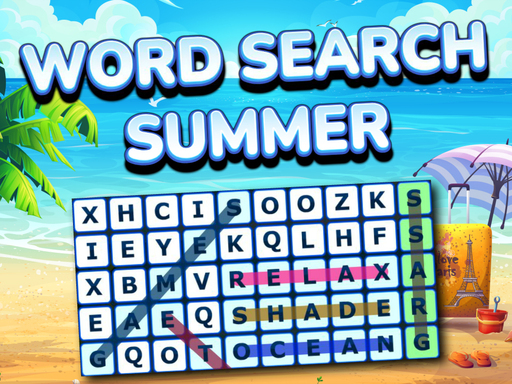 【Word Search Summer】ゲームをプレイする