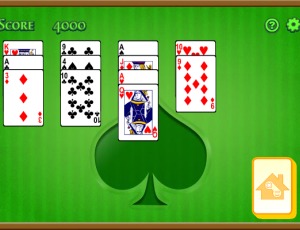 カードゲーム【Aces Up Solitaire】ゲームのサムネイル画像