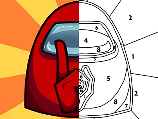 【Among Them Coloring Book】ゲームをプレイする