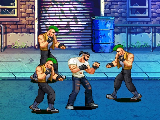 【Beat Em Up Street fight 2D】ゲームをプレイする