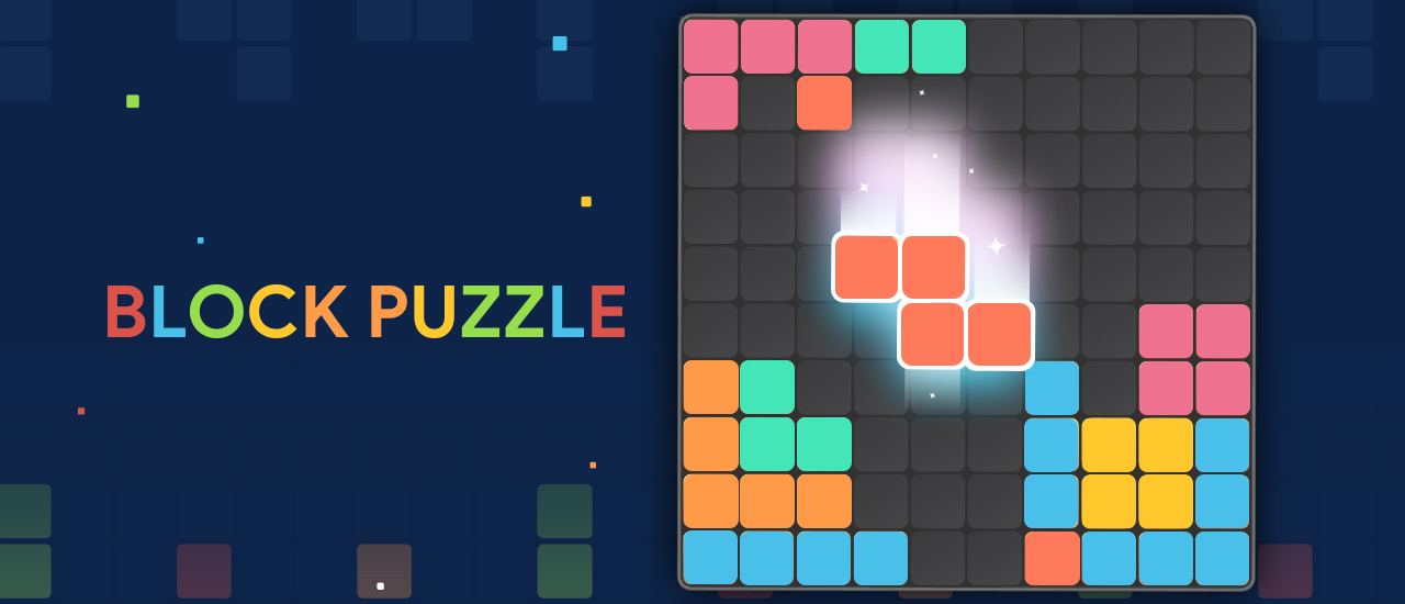 【Block Puzzle】ゲームをプレイする