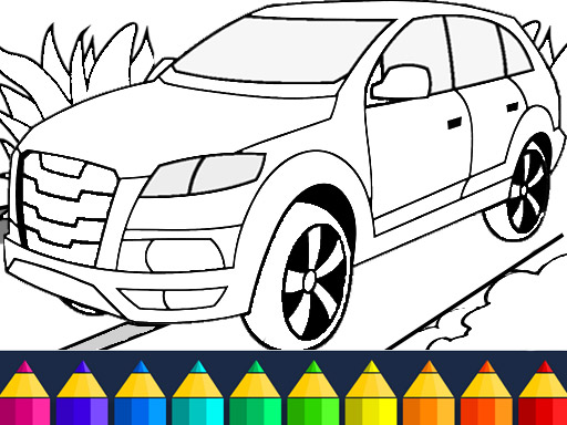 【Cars Coloring Game】ゲームをプレイする