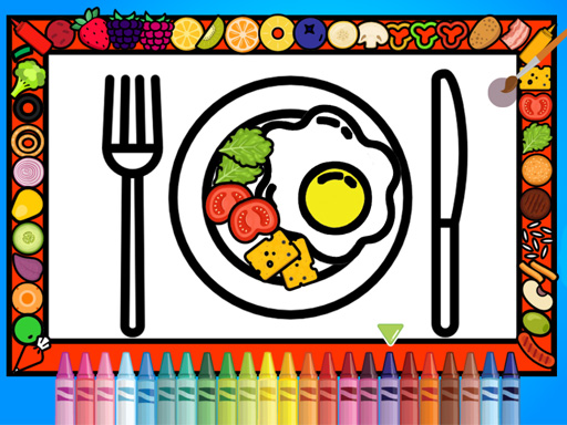【Color and Decorate Dinner Plate】ゲームをプレイする