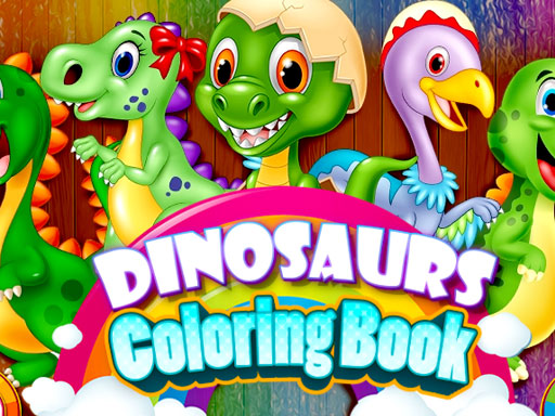 【Dinosaurs Coloring Book】ゲームをプレイする