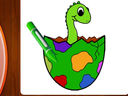 【Dinosaurs Coloring Book Part I】ゲームをプレイする
