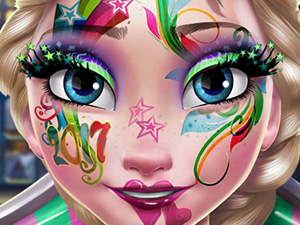 Play Elsa New Year Makeup