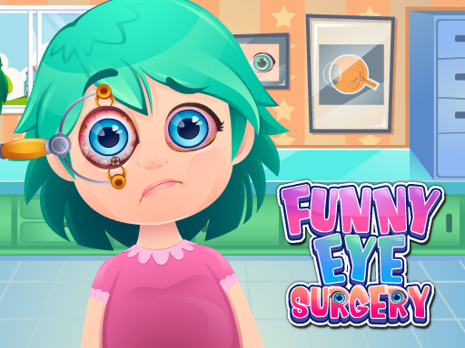 世話ゲーム【Funny Eye Surgery】ゲームのサムネイル画像