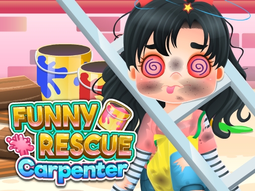 世話ゲーム【Funny Rescue Carpenter】ゲームのサムネイル画像