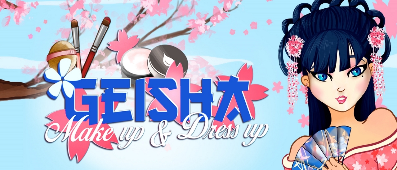 Play Geisha make up and dress up