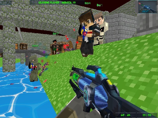【GunGame Paintball Wars】ゲームをプレイする