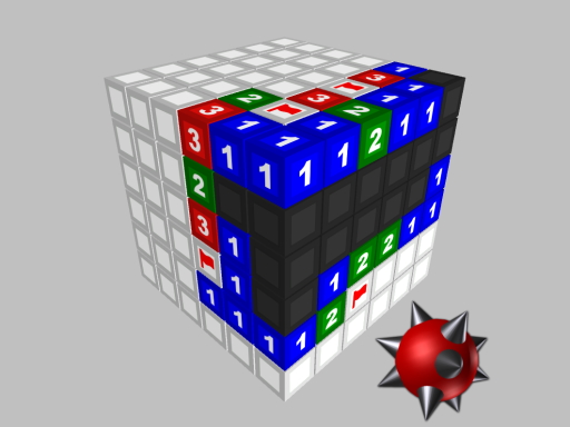 【Minesweeper 3D】ゲームをプレイする