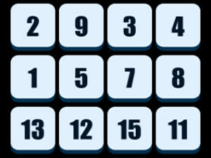 【Numbers Sliding Puzzle】ゲームをプレイする