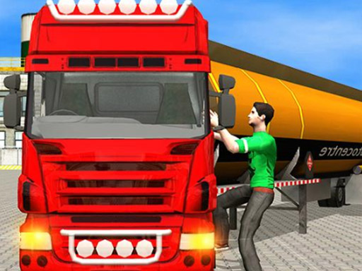 【Oil Tanker Transporter Truck Simulator】ゲームをプレイする