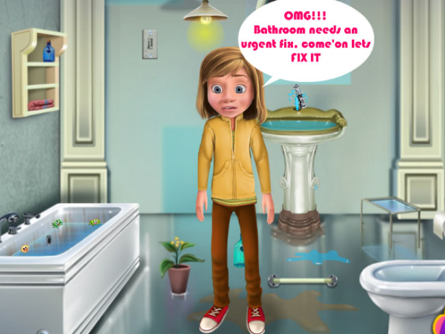 【Riley Bathroom Cleaning】ゲームをプレイする