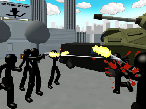 【Stickman City Shooting 3D】ゲームをプレイする