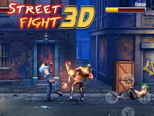 【Street Fight 3D】ゲームをプレイする