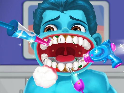 世話ゲーム【Superhero Dentist】ゲームのサムネイル画像