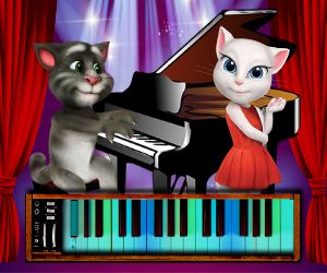 【Talking Tom Piano Time】ゲームをプレイする
