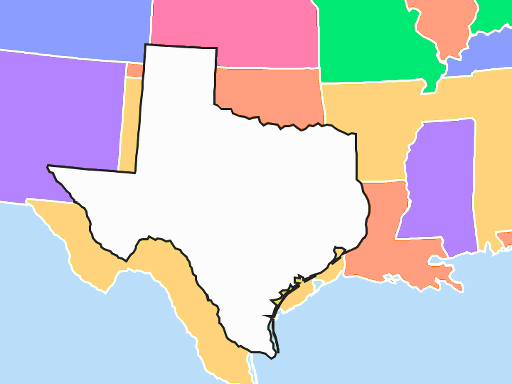 【USA Map Quiz】ゲームをプレイする