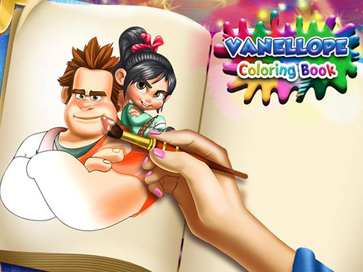 【Vanellope Coloring Book】ゲームをプレイする
