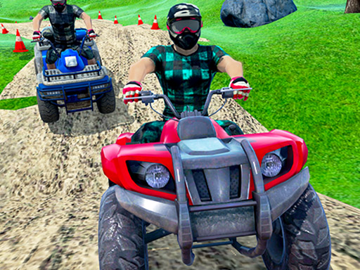 【ATV Quad Bike Simulator 2020 Bike Racing Games】ゲームをプレイする