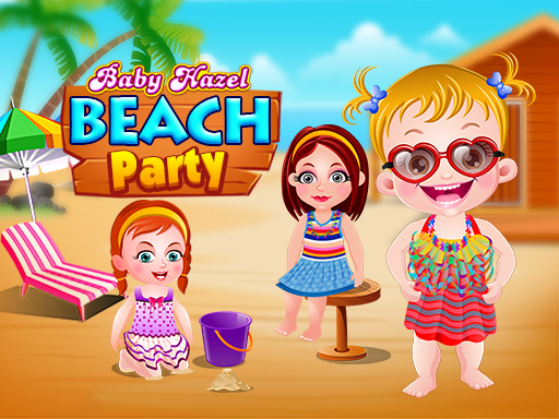 世話ゲーム【Baby Hazel Beach Party】ゲームのサムネイル画像