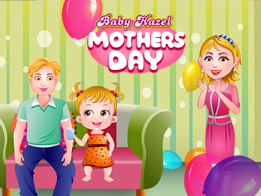 世話ゲーム【Baby Hazel Mothers Day】ゲームのサムネイル画像