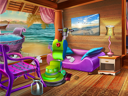 【Beach House Cleaning】ゲームをプレイする