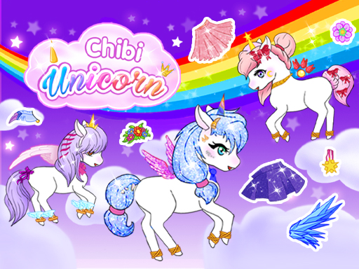 【Chibi Unicorn Games for Girls】ゲームをプレイする