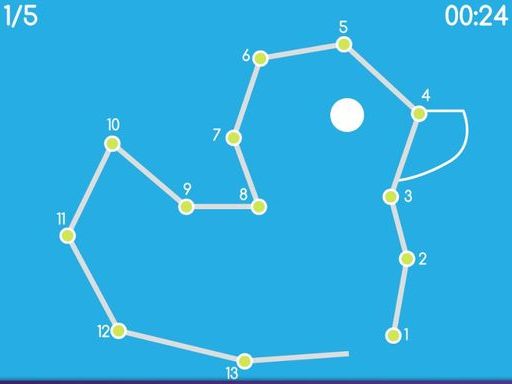 【Connect The Dots】ゲームをプレイする