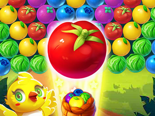 バブルゲーム【Fruit Bubble Shooters】ゲームのサムネイル画像