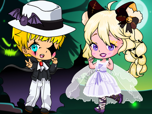 【Halloween Chibi Couple】ゲームをプレイする