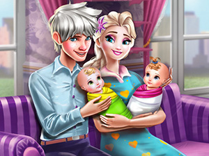 【Ice Queen Twins Family Day】ゲームをプレイする