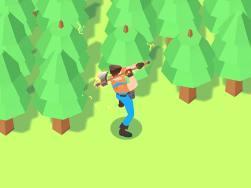 【Idle Lumberjack 3D】ゲームをプレイする