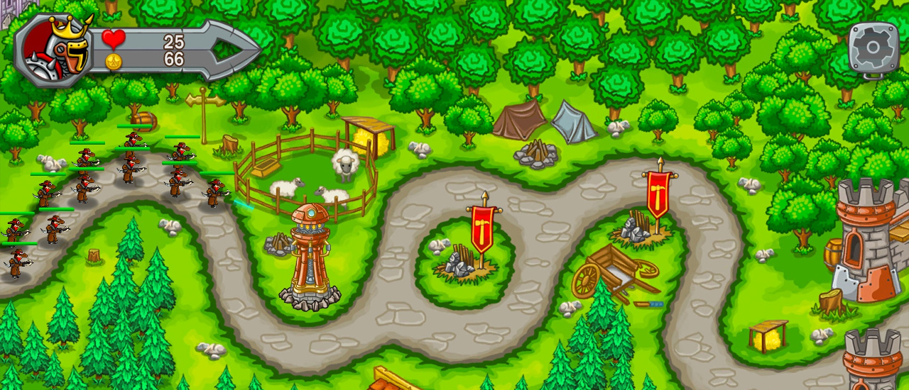 【Kingdom Tower Defense】ゲームをプレイする