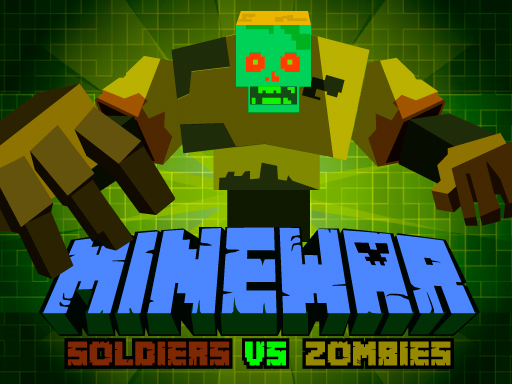 【MineWar Soldiers vs Zombies】ゲームをプレイする