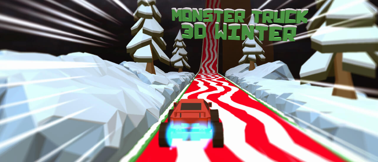【Monster Truck 3D Winter】ゲームをプレイする