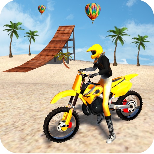 【Motocross Beach Game: Bike Stunt Racing】ゲームをプレイする