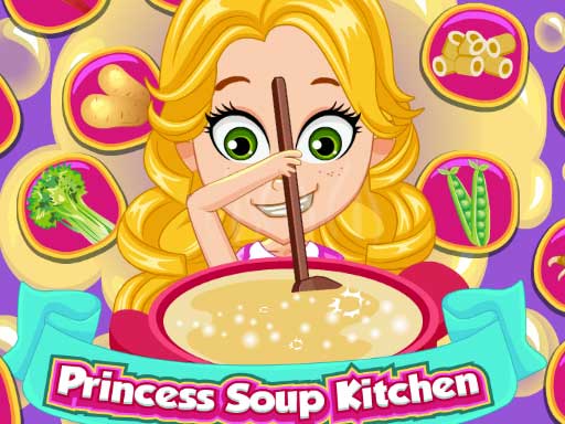 料理ゲーム【Princess Soup Kitchen】ゲームのサムネイル画像