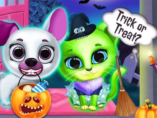 【Scary Makeover Halloween Pet Salon】ゲームをプレイする