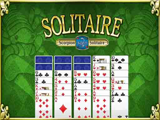 【Scorpion Solitaire】ゲームをプレイする