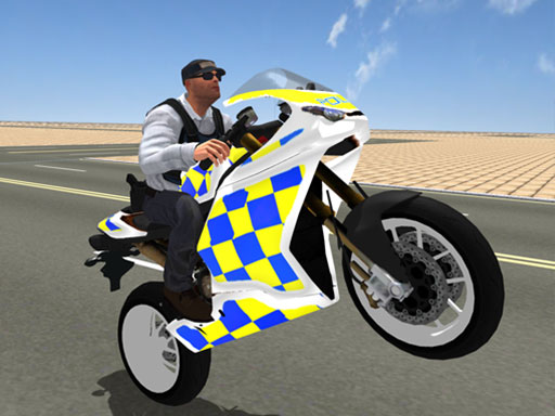【Super Stunt Police Bike Simulator 3D】ゲームをプレイする