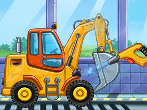 【Truck Factory For Kids】ゲームをプレイする