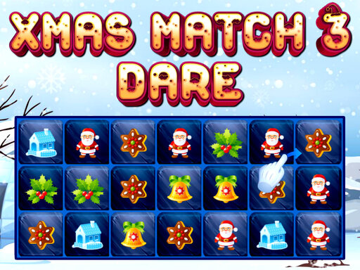 【Xmas Match 3 Dare】ゲームをプレイする