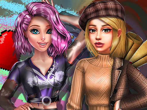 【2022 Dark Academia to eGirl Dress Up】ゲームをプレイする