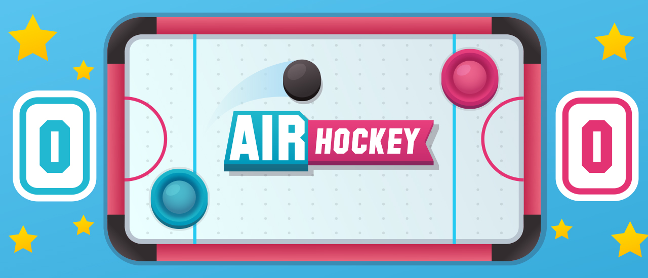 【Air Hockey】ゲームをプレイする