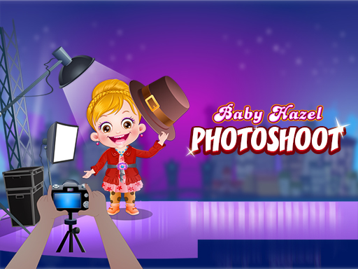 世話ゲーム【Baby Hazel Photoshoot】ゲームのサムネイル画像