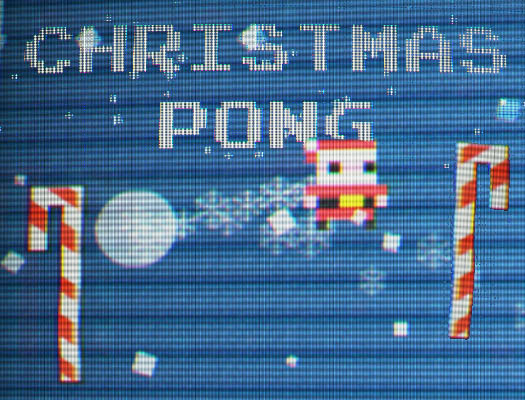 【Christmas Pong】ゲームをプレイする