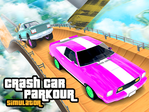 【Crash Car Parkour Simulator】ゲームをプレイする