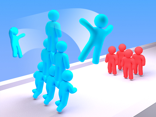 【Crowd Stack Race 3D】ゲームをプレイする